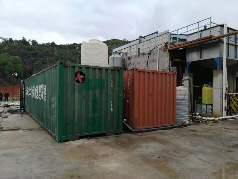重慶移動式應急垃圾滲濾液處理設備 200 T/D 項目